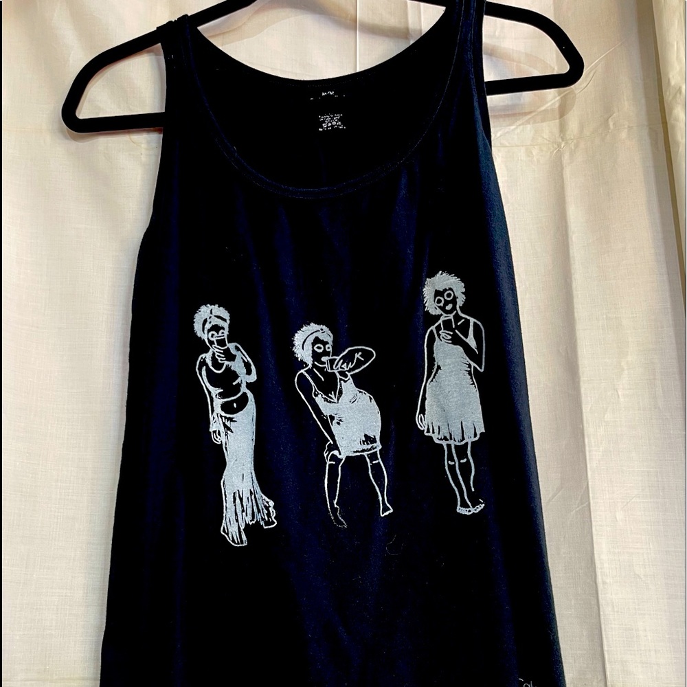 Tank top from Dark Art Esoterica. “Selfie Girls”